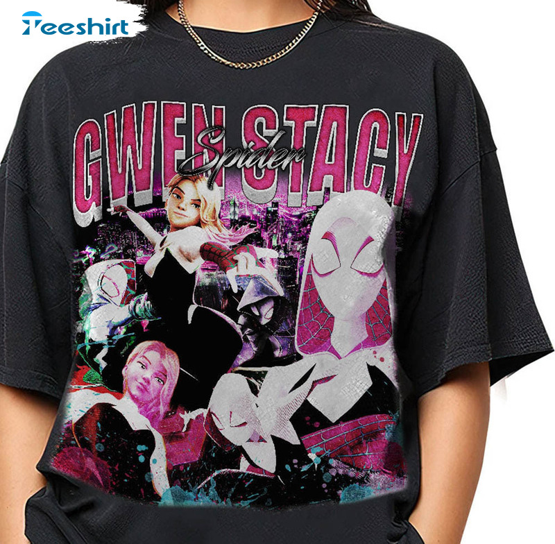 Spider Gwen Stacy Vintage Shirt For Movies Lover