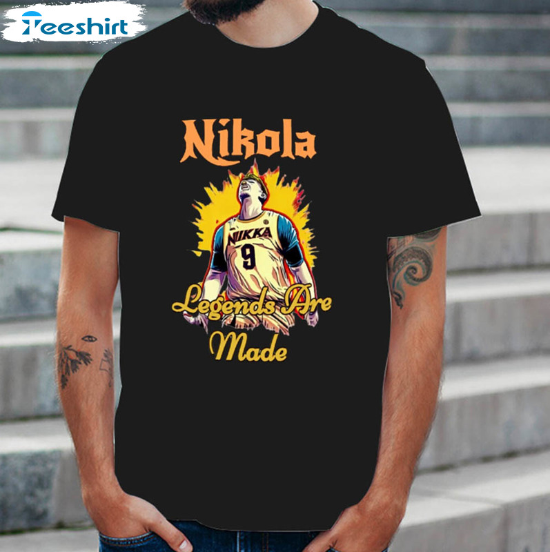 Nikola Jokic Comic Basketball Vintage Shirt