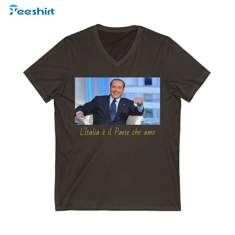 Italian Funny Quotes Silvio Berlusconi Shirt