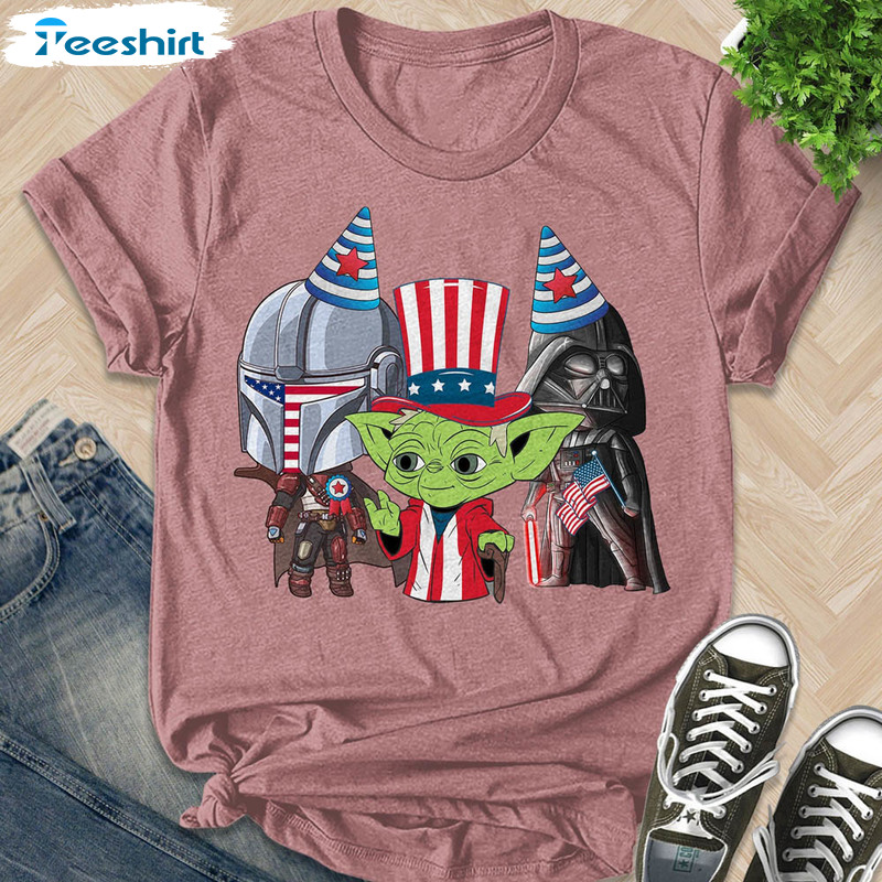 Star Wars 4th Of July Disney Mode Cute Shirt For Disney Lover