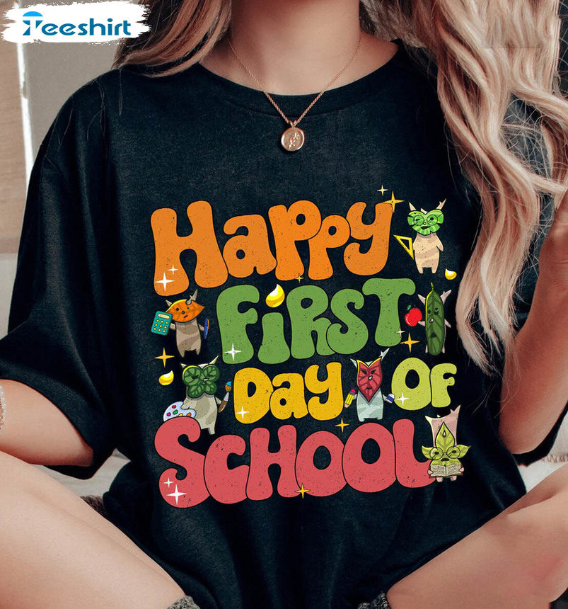 Teacher Korok Happy First Day Of School Shirt