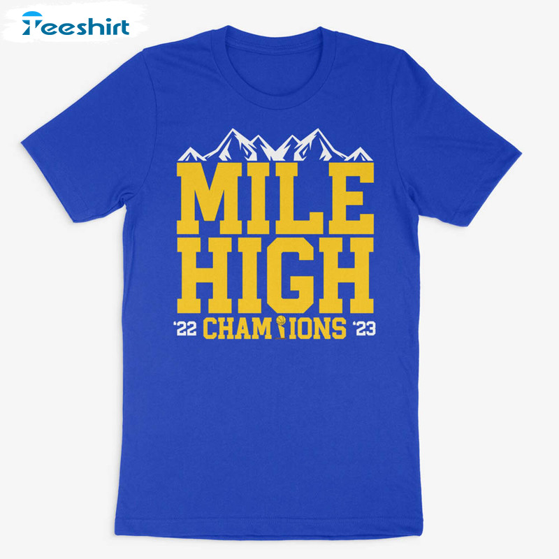 Nuggets Mile Hight Champions Shirt