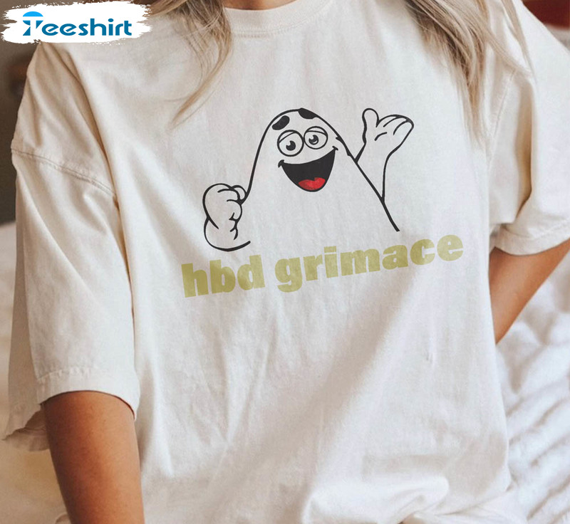 Hbd Grimace Mcdonalds Trending Shirt For Men Women