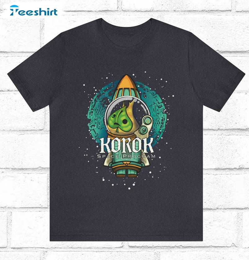 Korok Space Program Comfortable Tagless Cute Shirt