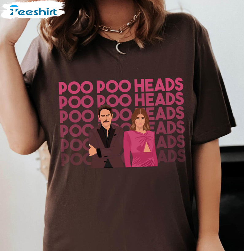 Scandoval Tee Poo Poo Heads Vanderpump Rules Dram Shirt