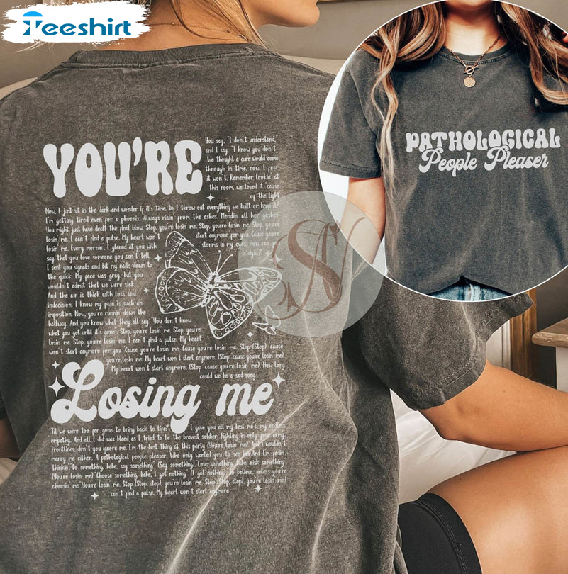 Comfort Pathological People Pleaser Eras Tour Shirt