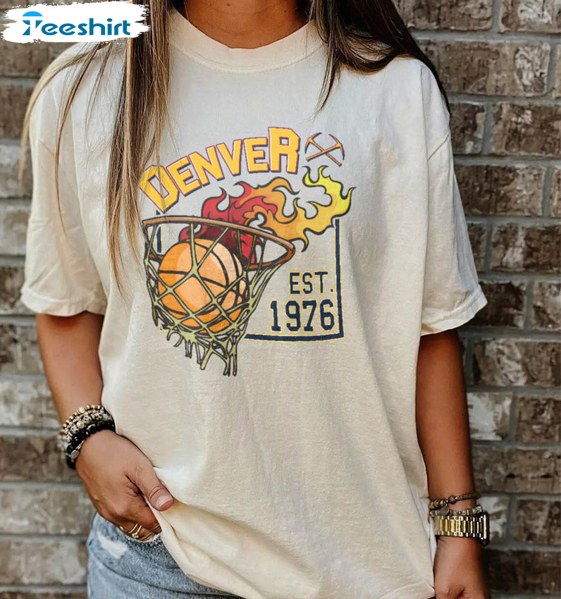 Retro Denver Basketball 1976 Shirt