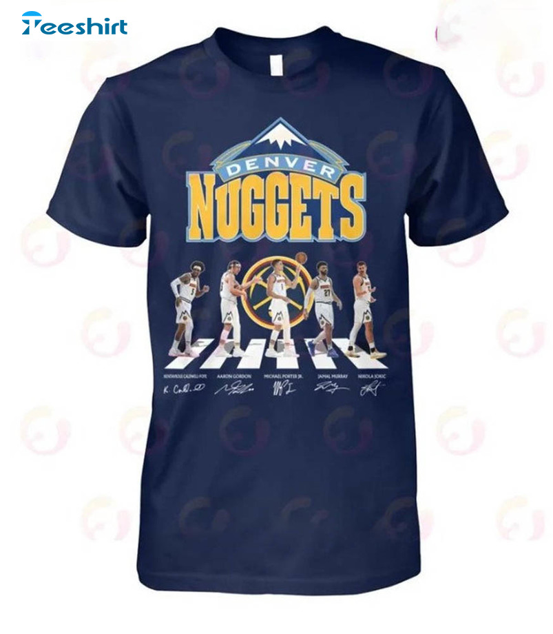 Denver Nuggets Basketball Comfort Shirt For Basketball Lover