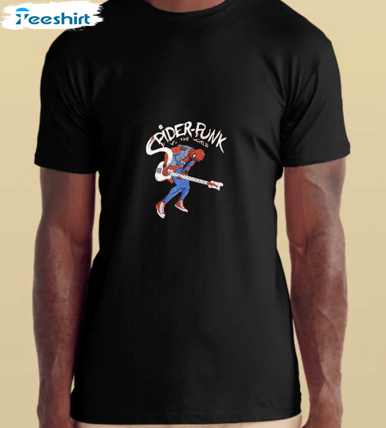 Spider Punk Cool Shirt For Marvel Fan