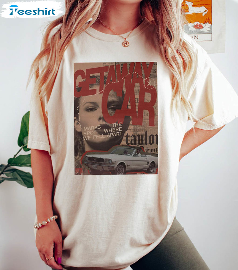 Vintage Reputation Album Cover Getaway Car Shirt