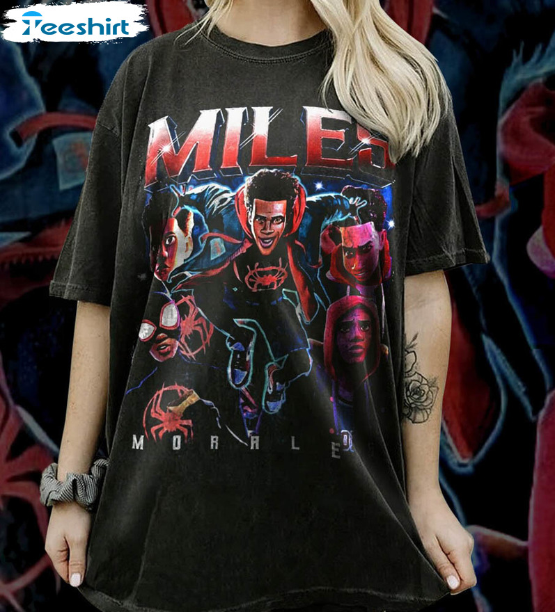 Miles Morales Spider Man Across The Spider Verse Shirts