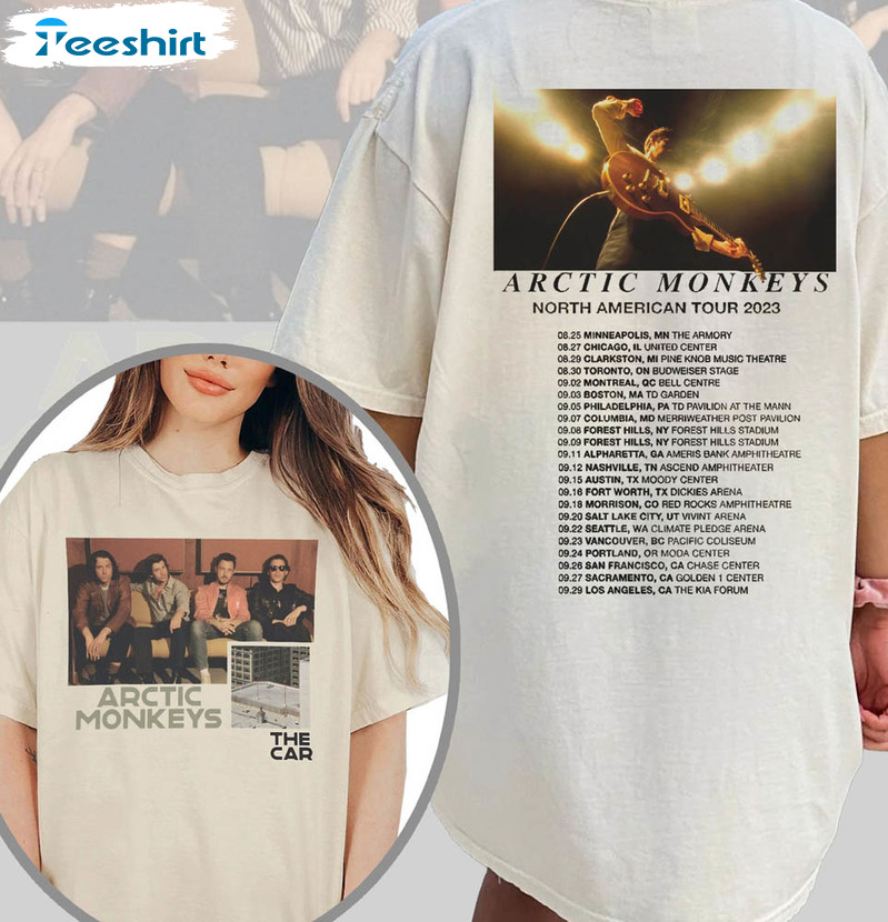 Arctic Monkeys The Car Tour 2023 Tour Funny Shirt For Fan