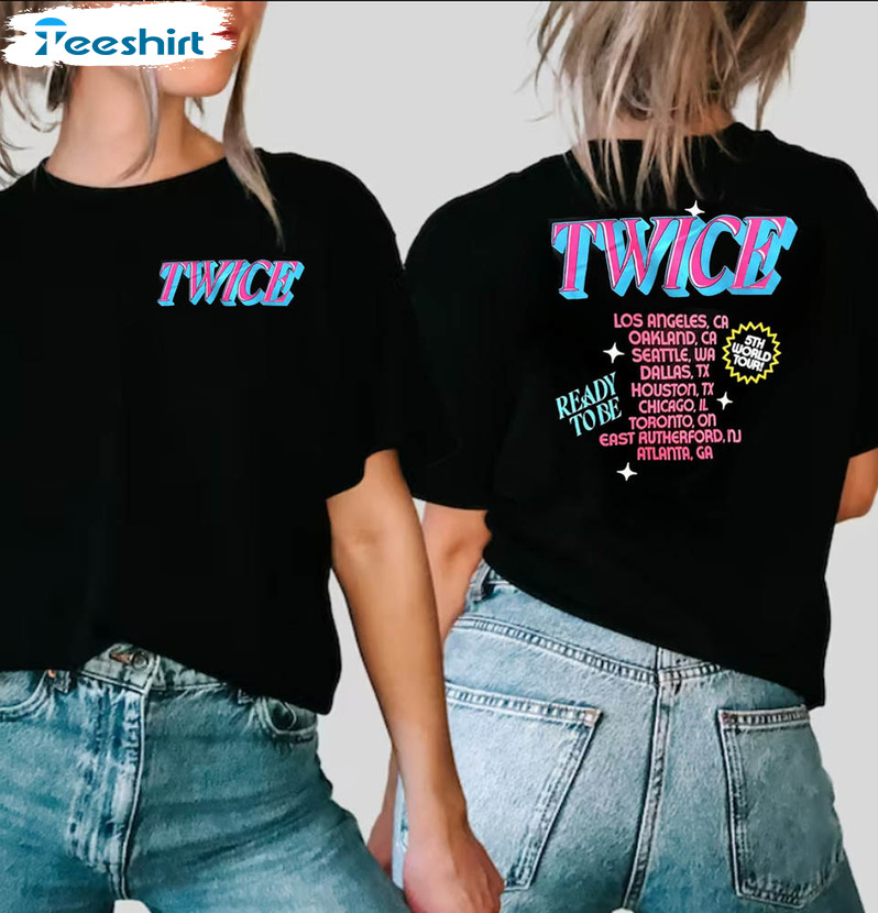 Twice Ready To Be Tour Kpop Music Shirt