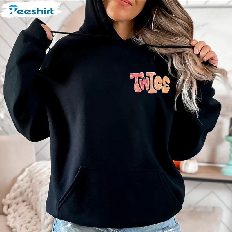 TWICE 5th World Tour READY TO BE US Heart T-shirt