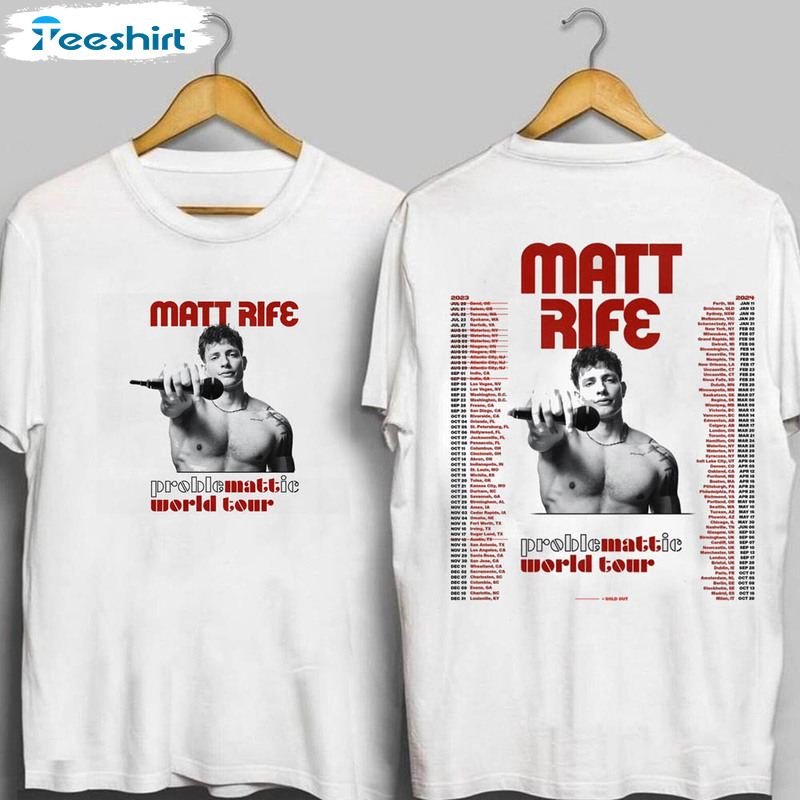 Matt Rife Tour Singer Trendy Shirt For Fan