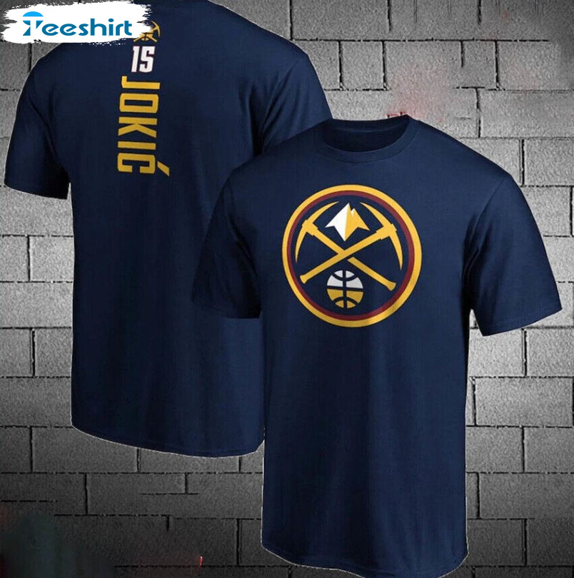 Nikola Jokic Number 15 Denver Nuggets Trendy Shirt