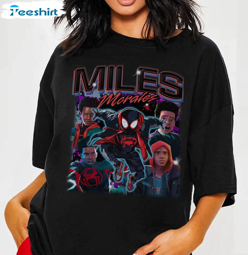 Miles Morales Vintage Spider Man Marvel Shirt