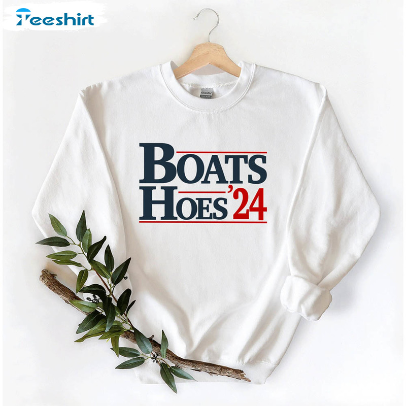 Boats And Hoes 2024 Election Funny Shirt