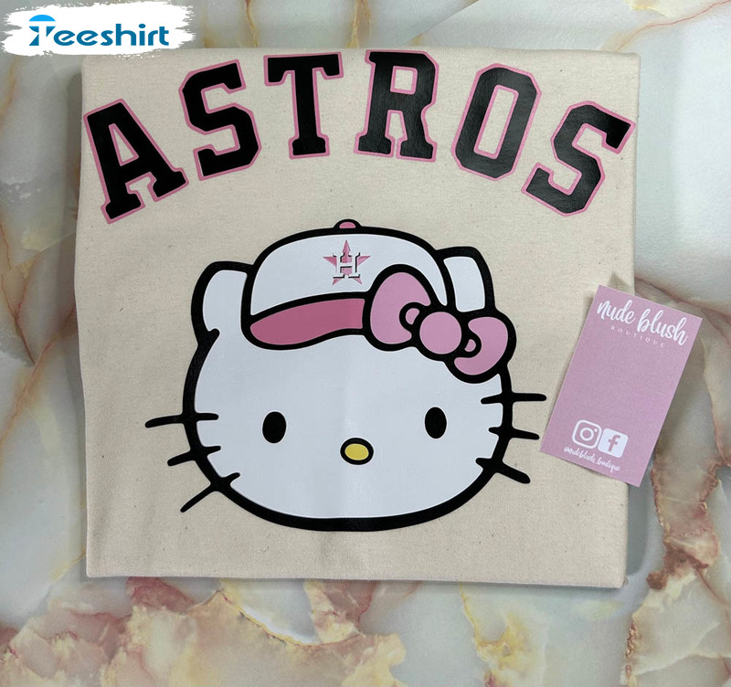 Houston Astros Kitty Cat Cute Shirt