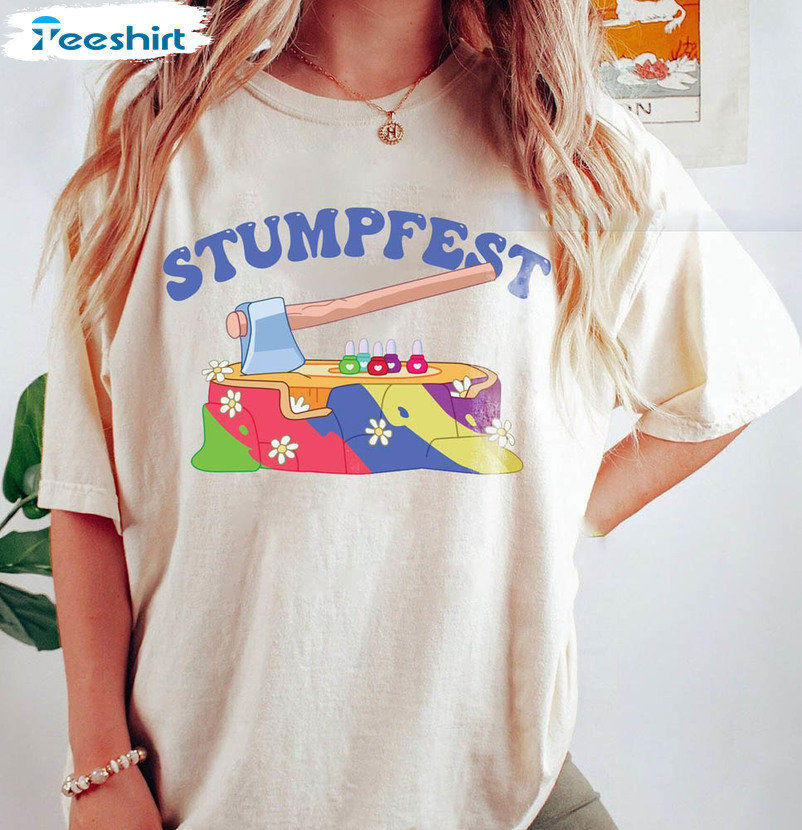 Bluey Stumpfest Sketch Brisbane Australia Vintage Shirt