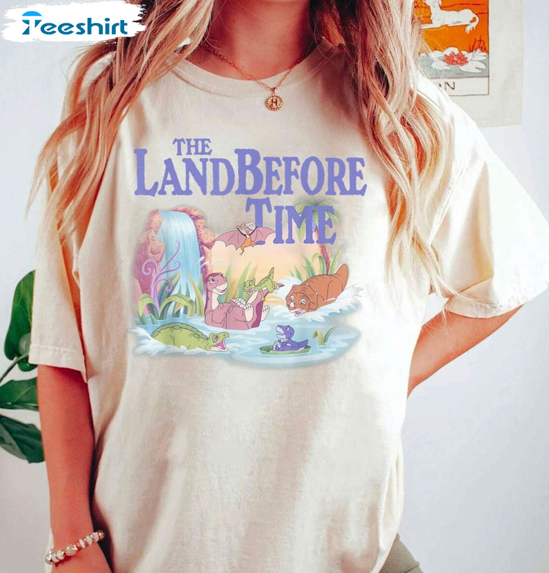 The Land Before Time Pastel Dinosaur Party Shirt