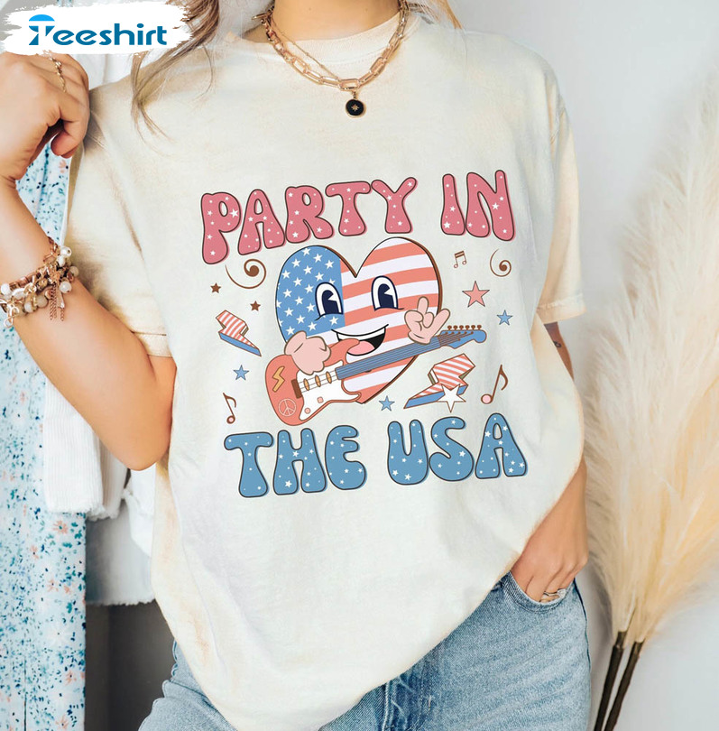 Party In The Usa America Vintage Shirt