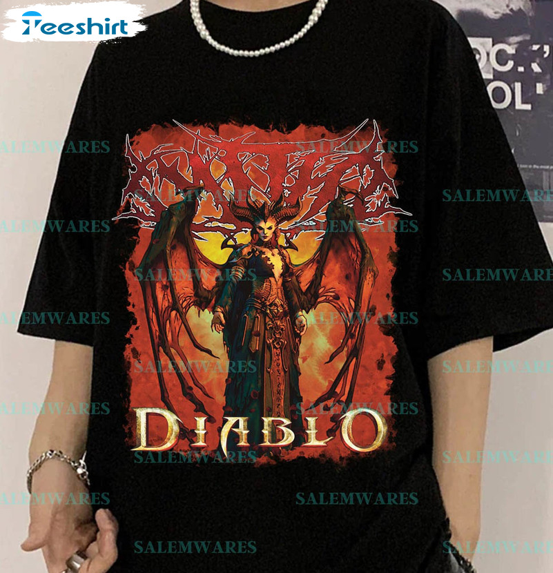 Lilith Diablo 4 Video Game Shirt