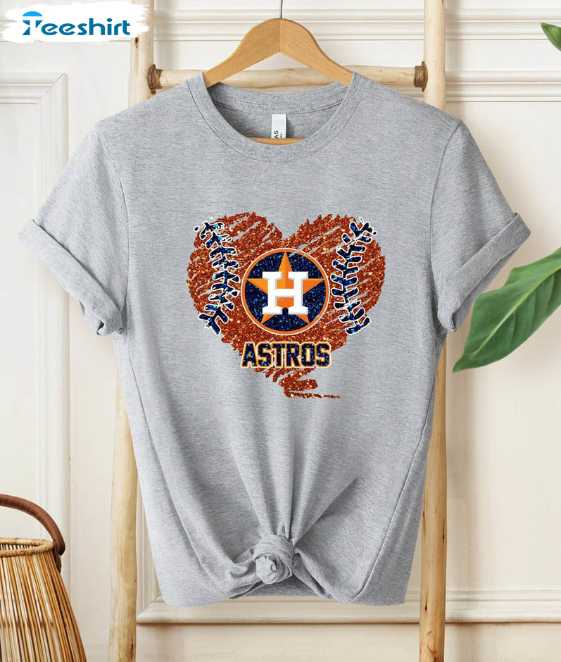 Houston Astros Tx Heart Flag Shirt