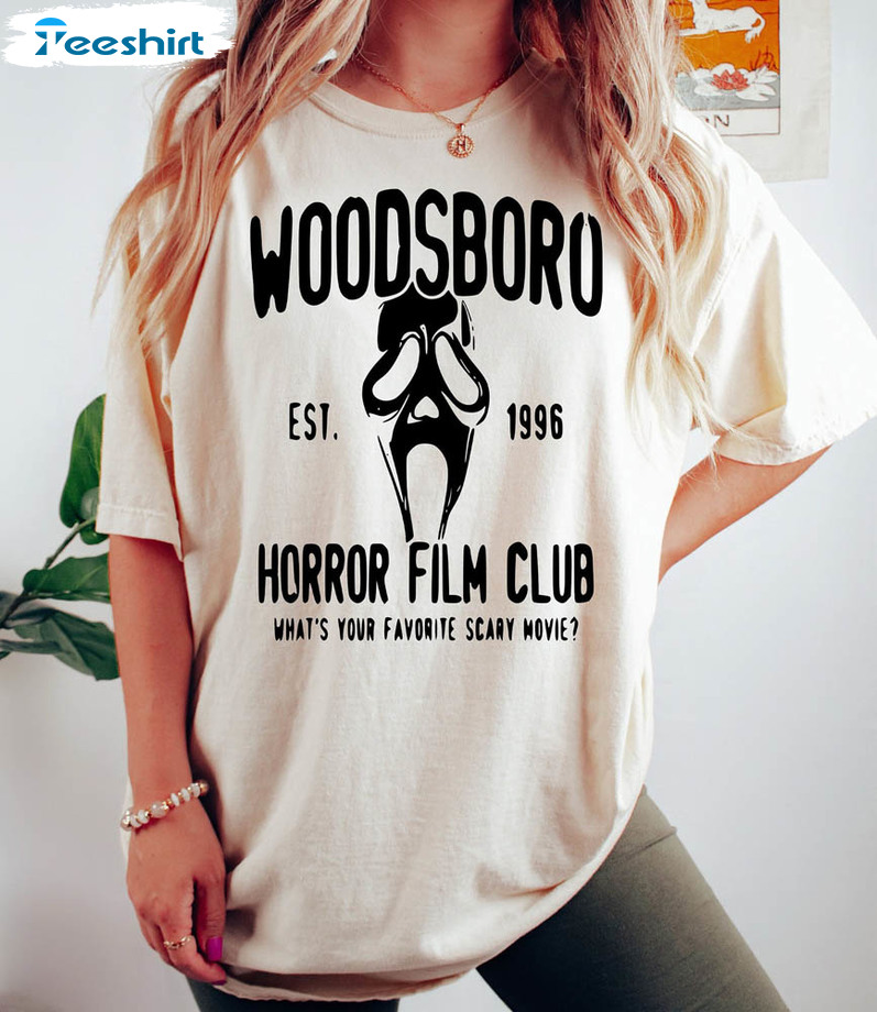 Woodsboro Horror Club Thriller Scary Shirt