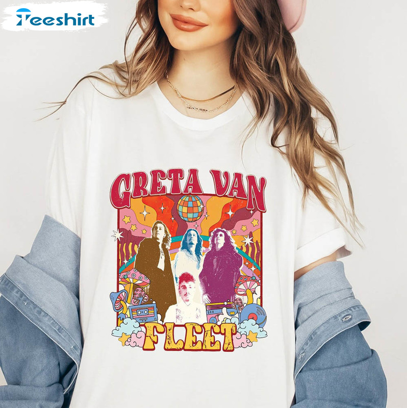 Greta Van Fleet Musical Boho Vintage Shirt