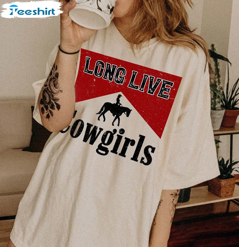 Long Live Cowboy Shirt, Wallen Western Unisex T-shirt Long Sleeve