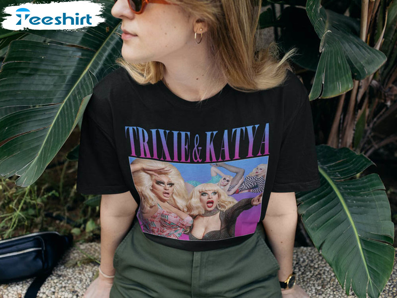 Trixie & Katya Eras Style Shirt Trixie Katya Shirt Vintage 
