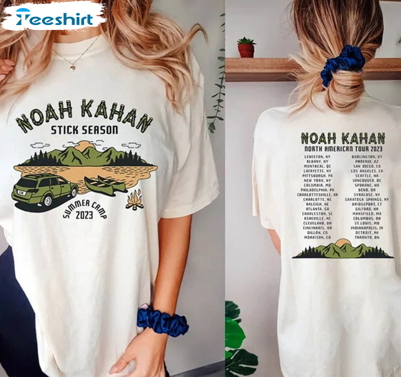 Noah Kahan Stick Season 2023 Tour Shirt, Pop Music Tee Tops Unisex Hoodie