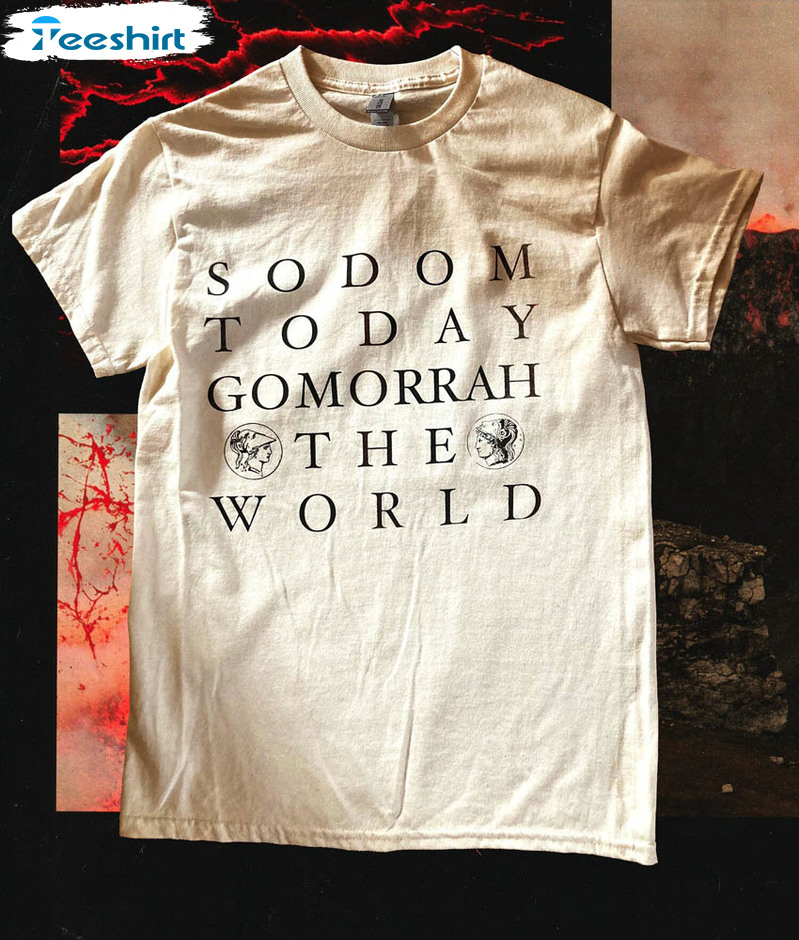 Sodom And Gomorrah Queer History Queer Unisex T-shirt, Crewneck