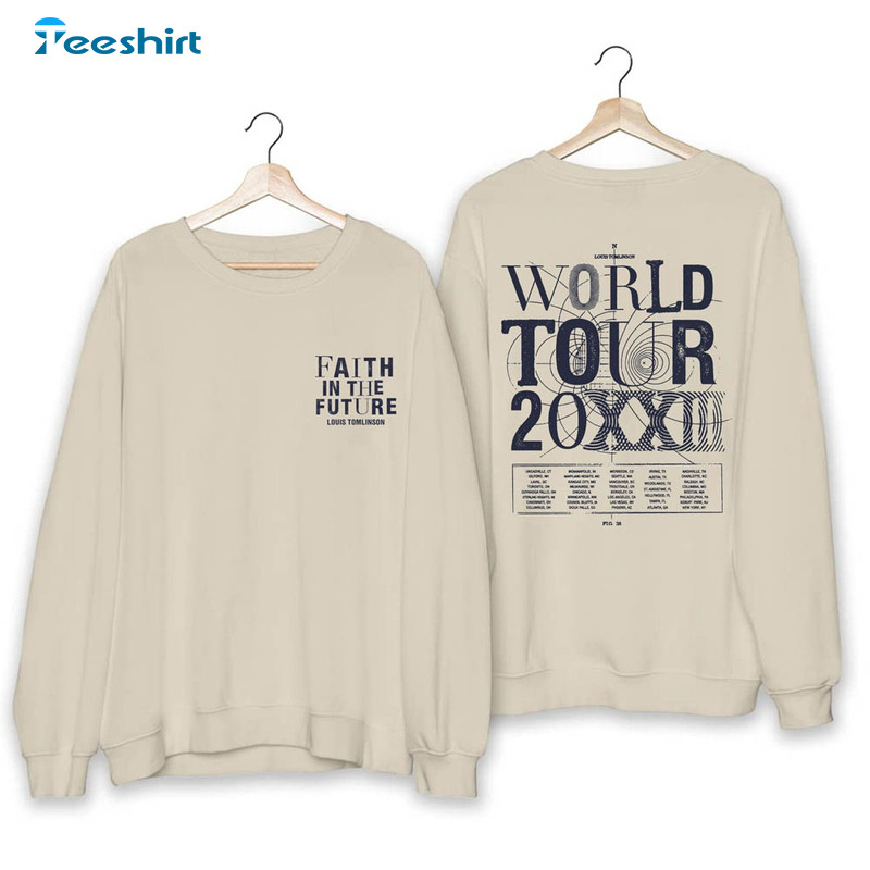 Faith In The Future World Tour Tomlinson Trendy Sweatshirt, Tee Tops