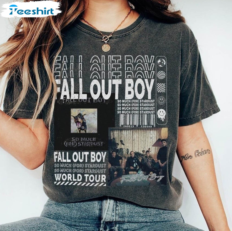 Fall Out Boy Music Shirt, So Much For Tour 2023 Tickets Unisex Hoodie Tee Tops