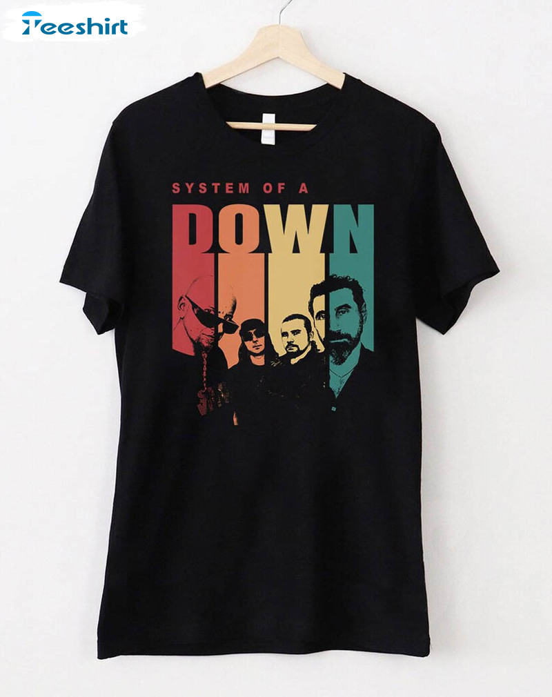 System Of A Down Vintage Shirt, Music Concert Crewneck For Fan