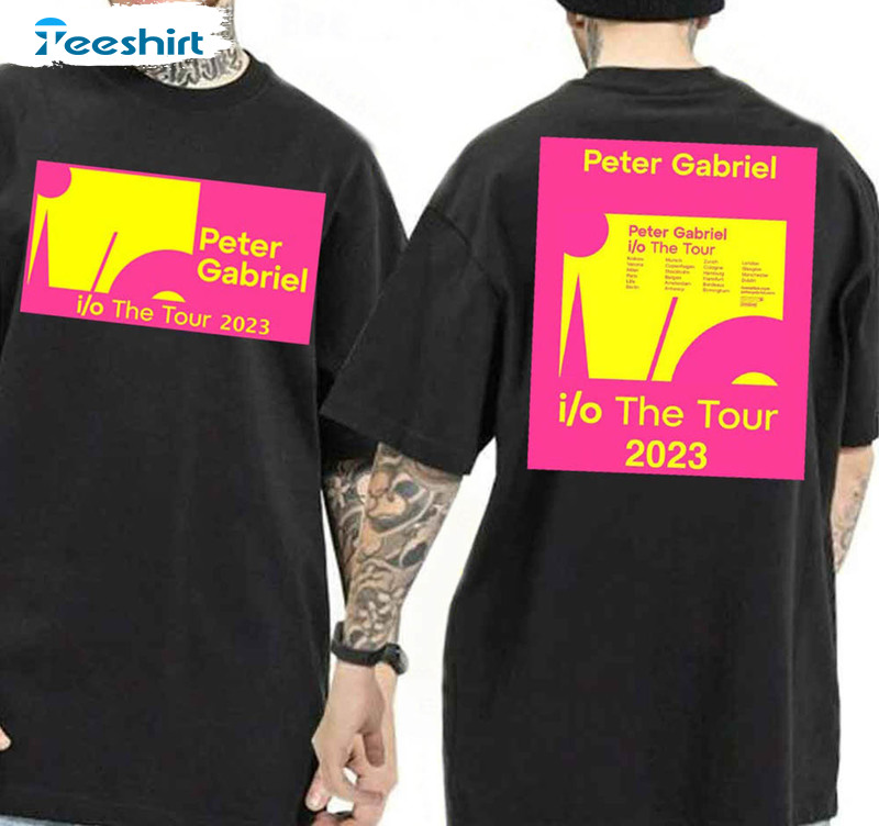 Peter Gabriel The Europe Tour 2023 Shirt, Gabriel Tour Concert 2023 Crewneck Sweatshirt