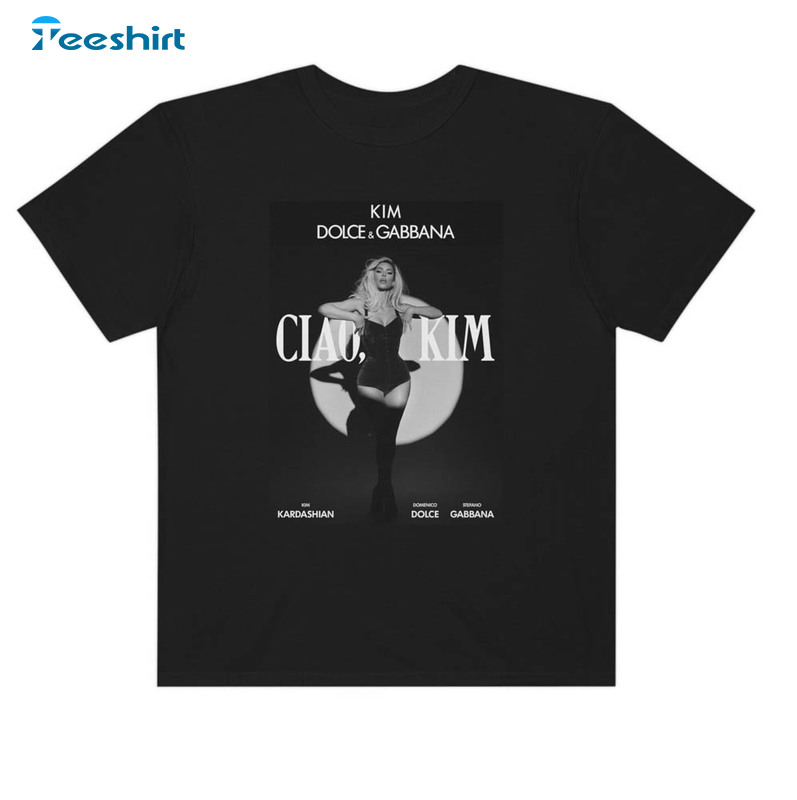 Ciao Kim Kardashian Shirt, Limited Kardashian Short Sleeve Unisex T-shirt