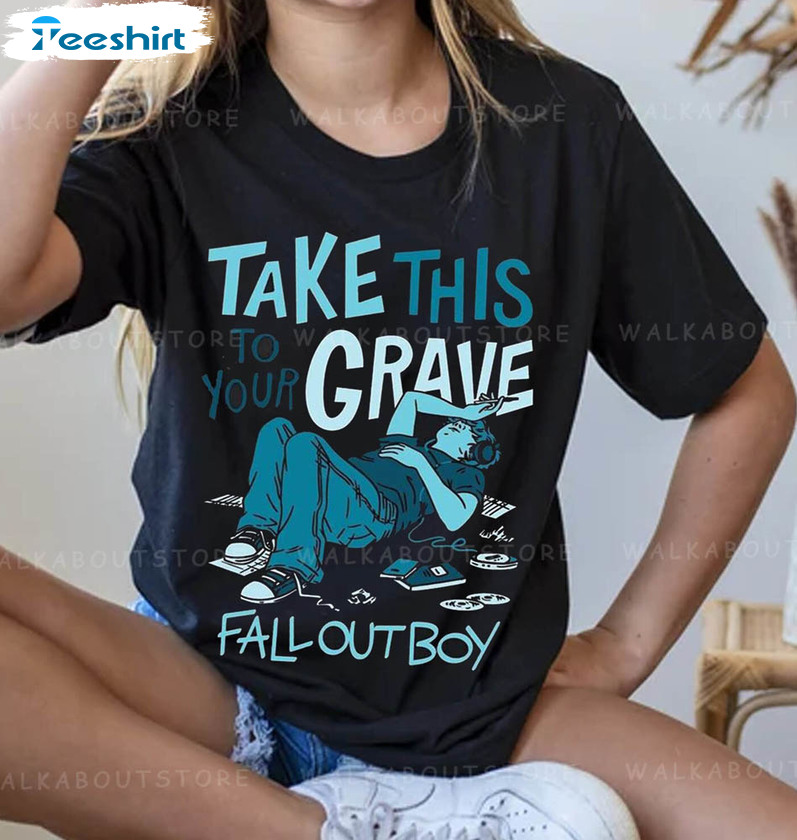 Fall Out Boy 2023 Shirt, Take This To Your Grave Album Tee Tops Unisex Hoodie