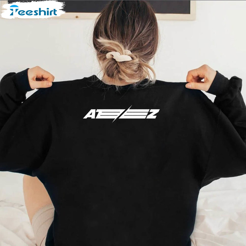 Ateez Thunder Break The Wall Shirt, Ateez Kpop Crewneck Unisex Hoodie