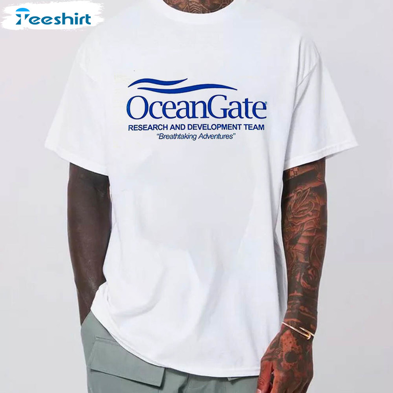 Oceangate Submarines Research And Development Team Shirt, Oceangate Titanic Short Sleeve Unisex Hoodie