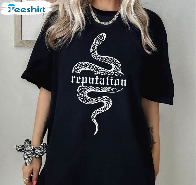 Vintage Reputation Snake Taylor Swift Shirt, Reputation Snake Long Sleeve Sweatshirt