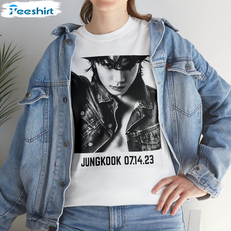 Bts Jungkook Solo Debut Date Shirt, Kpop Music Crewneck Unisex T-shirt