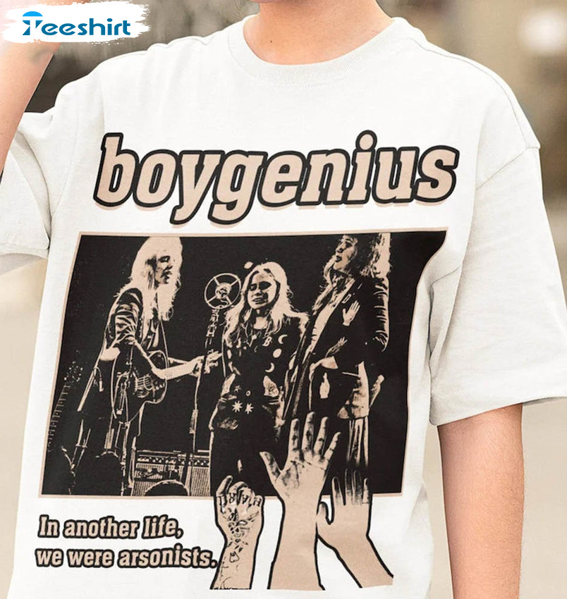 Vintage Boygenius Band Shirt, The Another Life We Were Arsonists Crewneck Sweatshirt