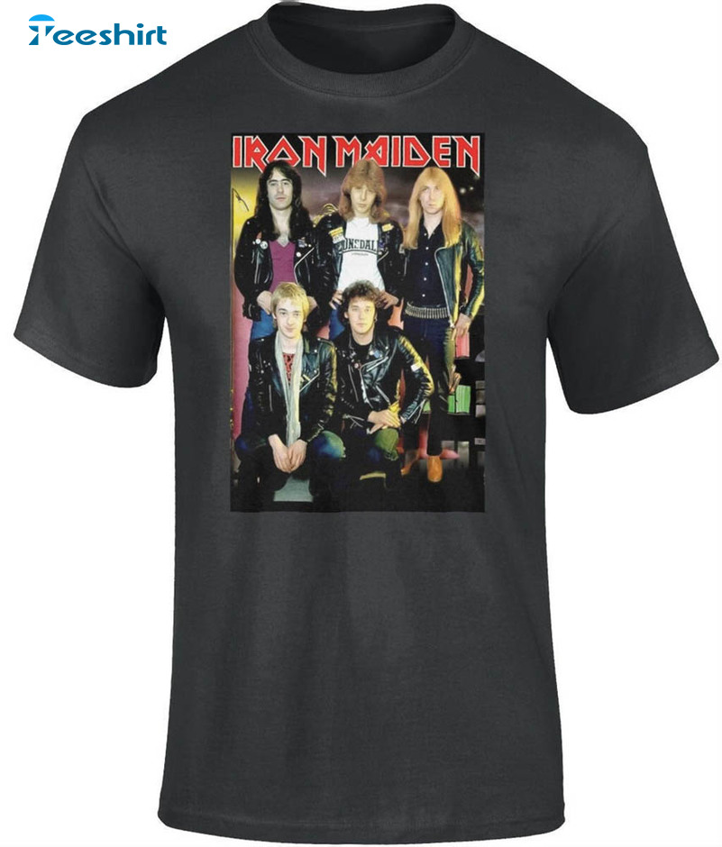 Iron Maiden Original Line Up Shirt, Limited Long Sleeve Unisex T-shirt For Men Women