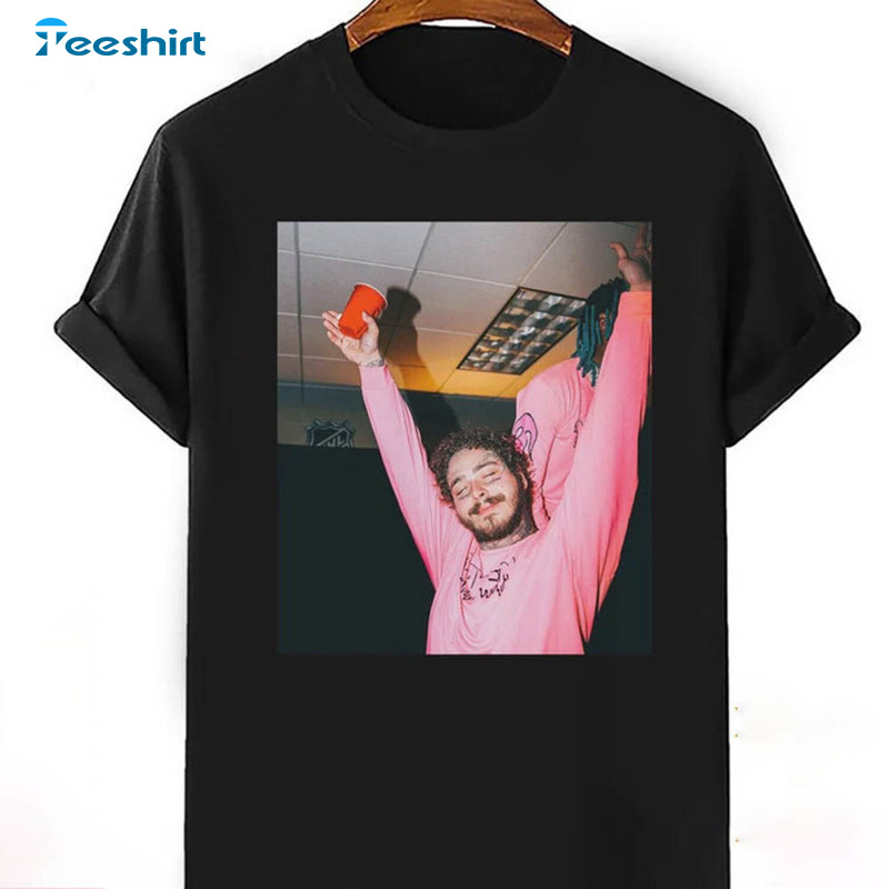 Post Malone Shirt, Malone Music Posty Rap Unisex Hoodie Long Sleeve