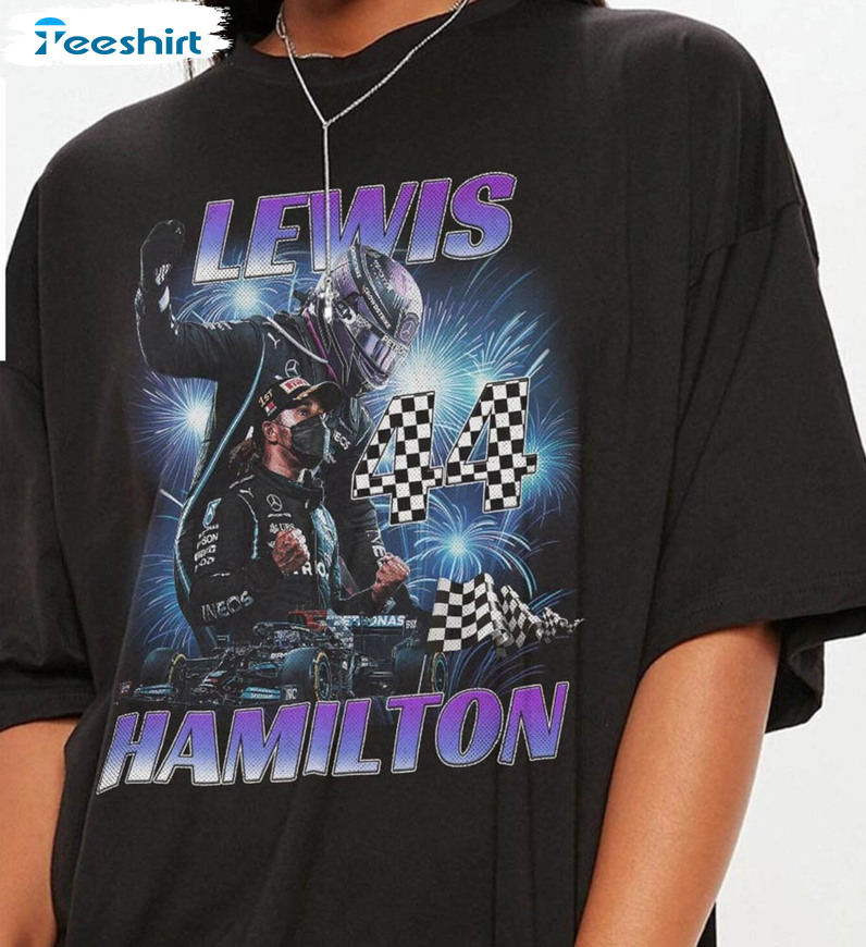 Lewis Hamilton V2 Shirt, Vintage Clewis Hamilton Long Sleeve Unisex T-shirt