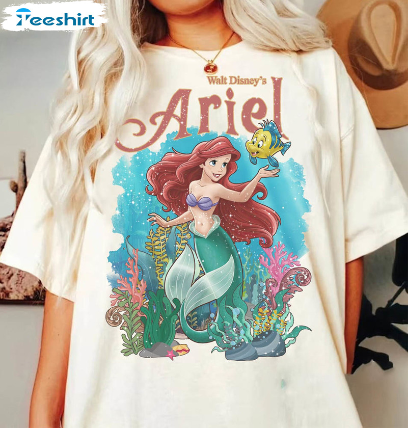 The Little Mermaid Beautiful Shirt, Disney Princess Unisex Hoodie Tee Tops