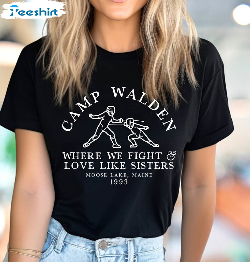 Camp Walden Shirt, Camp Fencing Fandom Unisex Hoodie Crewneck